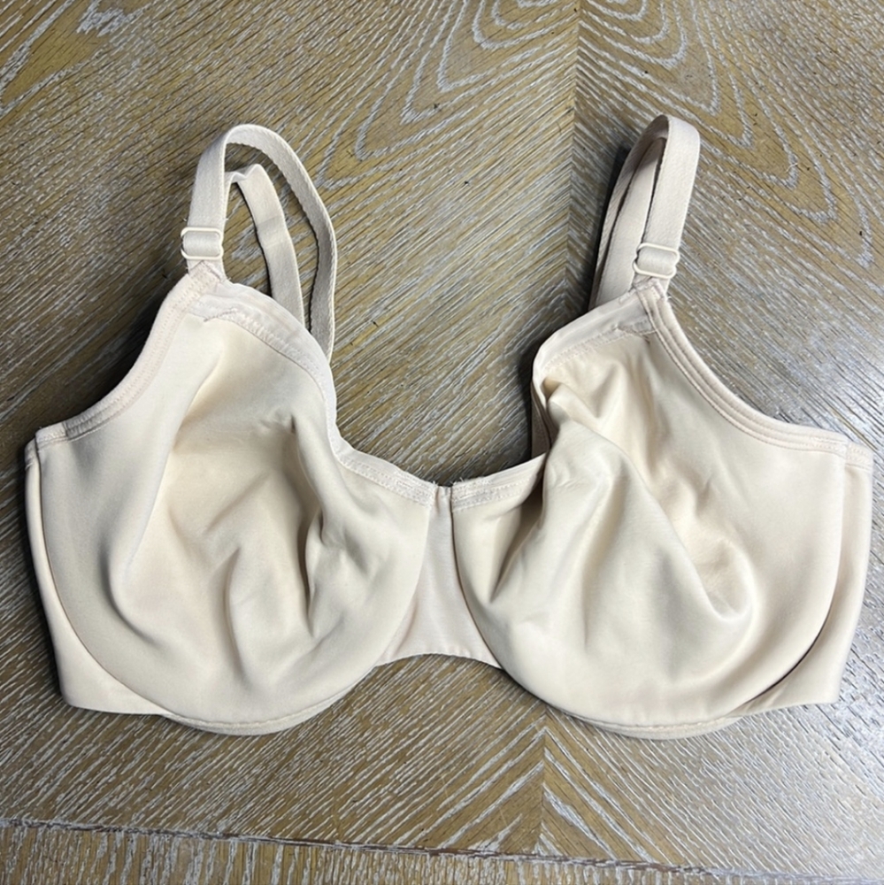 Wacoal Classic Reinvention 855263 full coverage Unlined Bra Nude 32DD - Picture 3 of 9